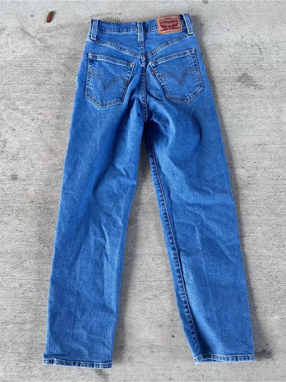 Levi’s Ribcage Straight Ankle Jeans Size 23
